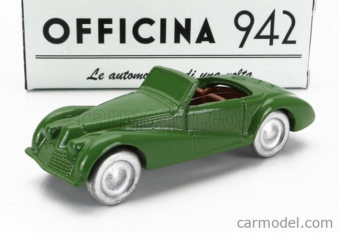 Officina-942 Fiat 2800 Spider Bertone 1943 1:76 Zelená
