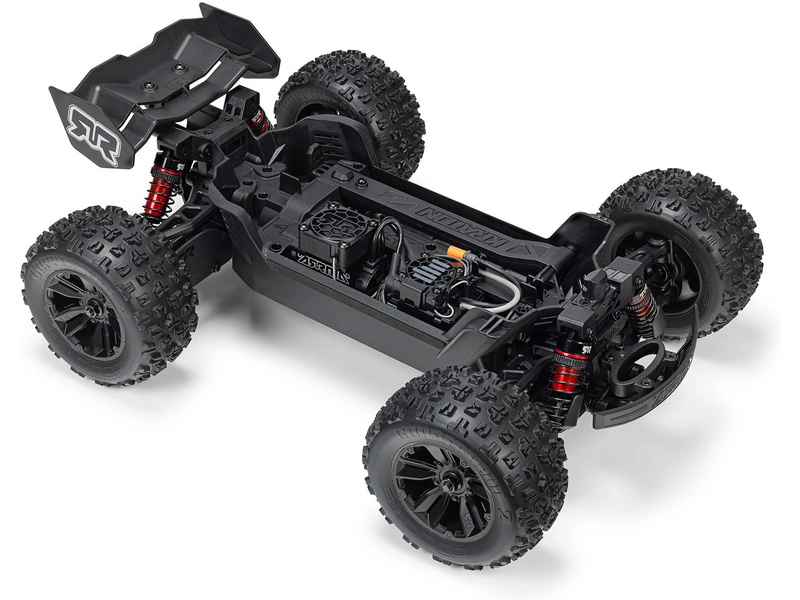 Arrma Mini Kraton 3S DSC BLX 1:16 4WD RTR Basic černá/červená