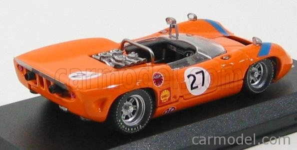 Najlepší model Lola T70 Spider N 27 Fuji 1968 T.sakai 1:43 Orange