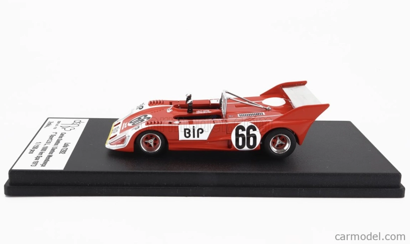 Trofeu Lola T292 N 66 Winner Sport 2.0l Trieda 1000km Spa 1973 Carlos Santos - Santos Mendonca 1:43 Červená Biela