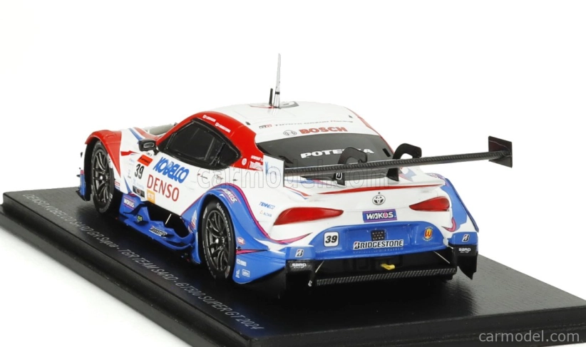 Spark-model Toyota Supra Gr Team Tgr Sard N 39 Gt500 Class Super Gt 2024 Yuhi Sekiguchi - Yuichi Nakayama 1:43 Biela Modrá Červená