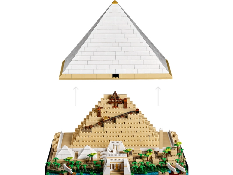 LEGO Architecture - Veľká pyramída v Gíze