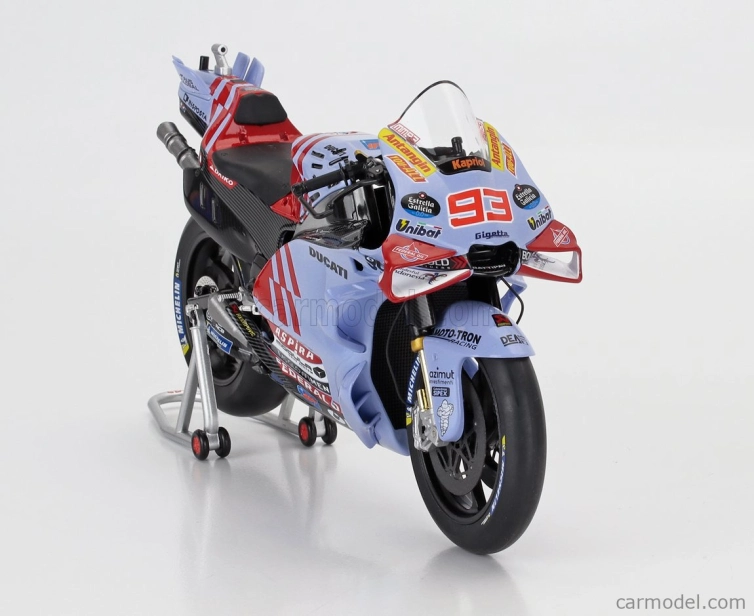 Nzg Ducati Desmosedici Gp23 Team Gresini Racing N 93 Motogp Season 2024 Marc Marquez 1:12 Světle Modrá