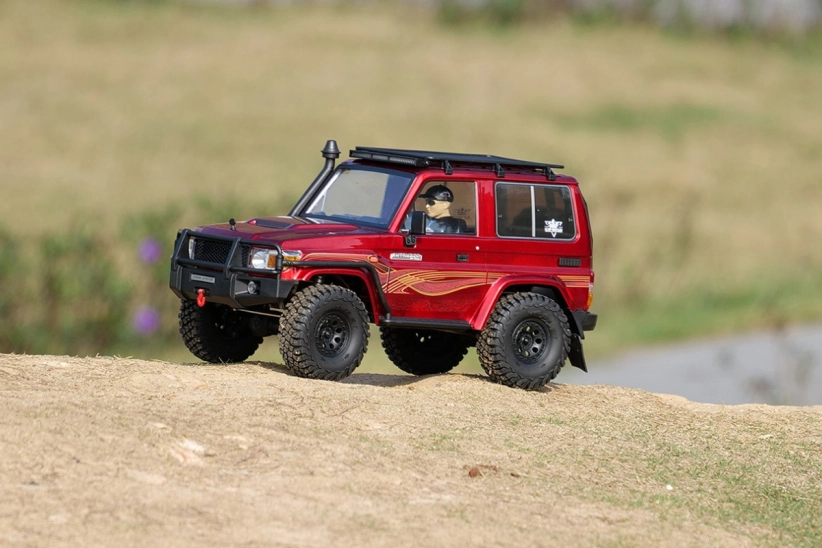 RC auto INTRUDER 1/10 sada 2,4GHz, červená