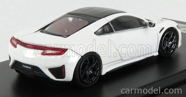 LCD model Honda Nsx 2017 1:64 biela