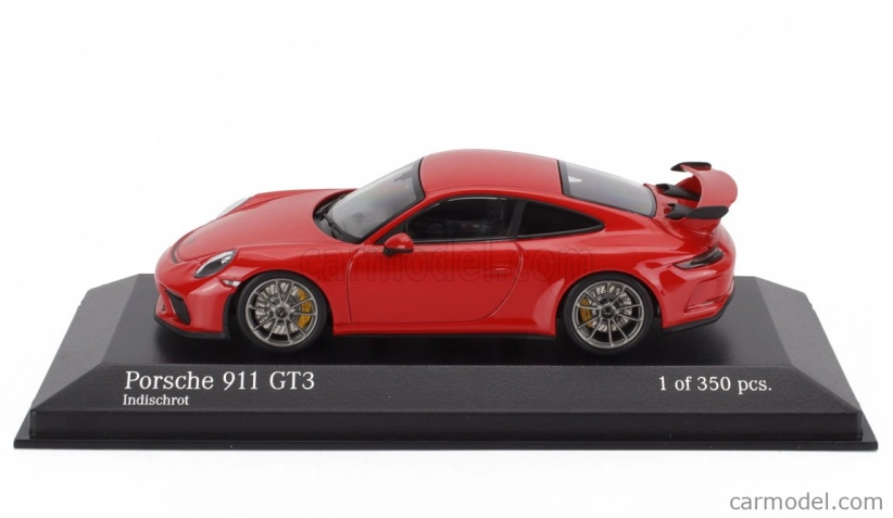 Minichamps Porsche 911 991-2 Gt3 Coupe 2017 1:43 Red