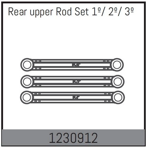 1230912 - Rear Upper Rod Set 1?/ 2?/ 3?