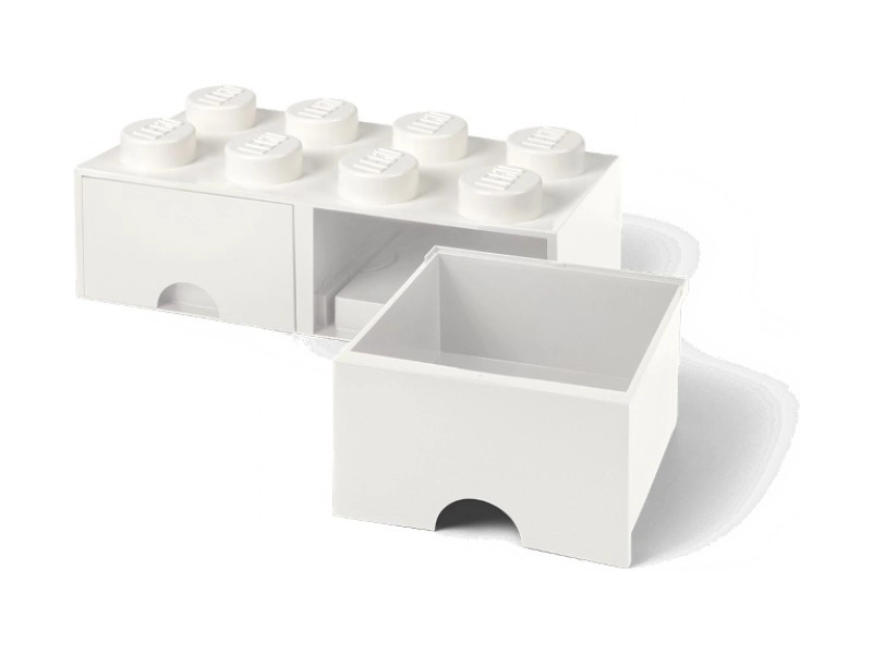 LEGO úložný box s šuplíky 250x500x180mm - modrý