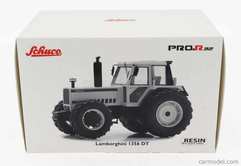 Schuco Lamborghini 1356dt Tractor 1987 1:32 Bílá Černá