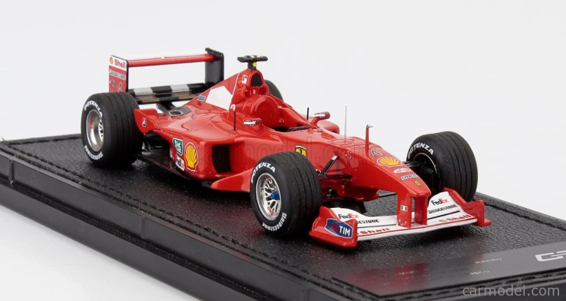 Gp-replicas Ferrari F1 F2000 N 4 Winner German Hockenheim Gp 2000 Rubens Barrichello 1:43 Červená Bílá