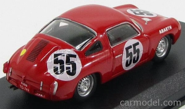 Najlepší model Fiat Abarth 700s Coupe Team Abarth & Cie N 55 24h Le Mans 1961 P.condrillier - C.foitek 1:43 Red