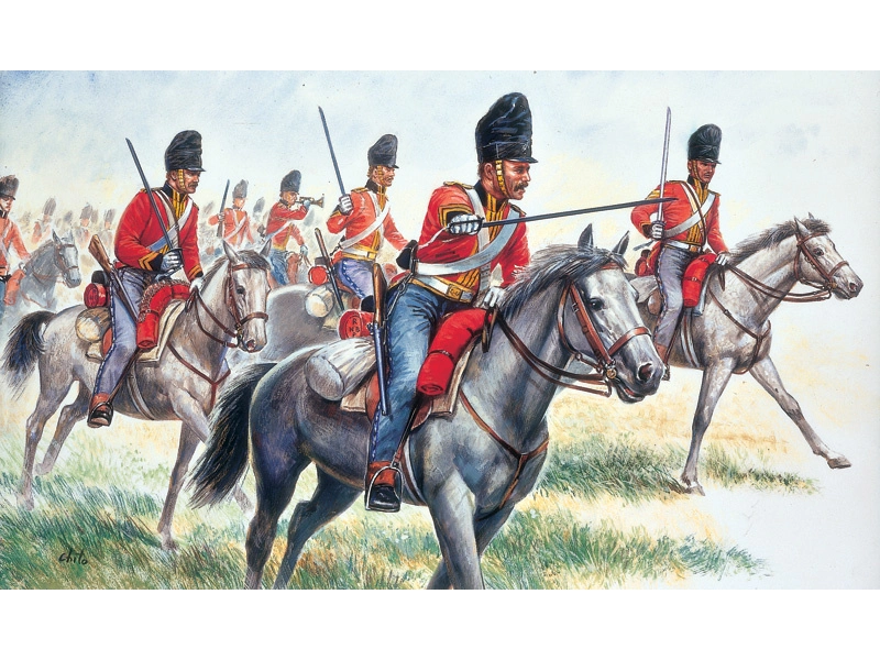 Italeri figurky - BRITISH "SCOT GREYS" (NAP.WARS) (1:72)