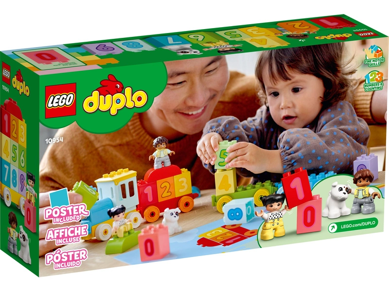 LEGO DUPLO - Vlak s číslami - Učíme sa počítať