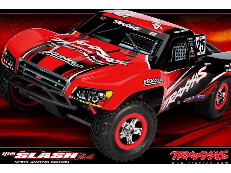 RC auto Traxxas Slash 1:16 RTR, Mark Jenkins