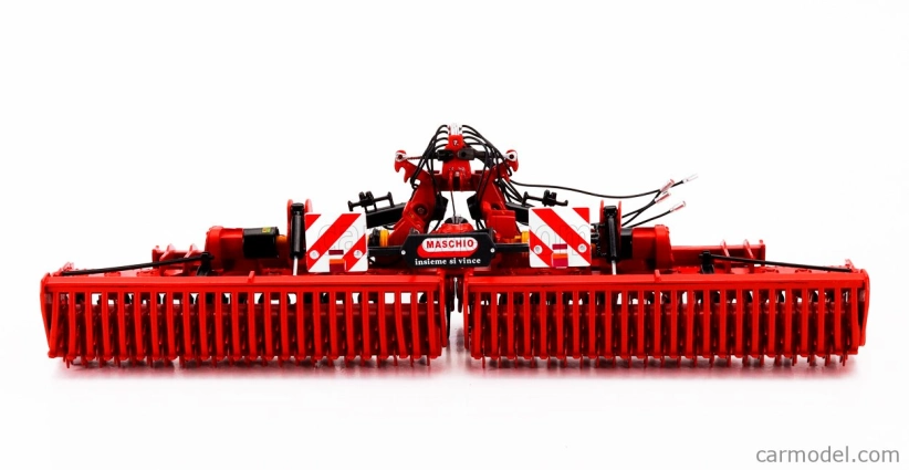 Ros-model Accessories Erpice Rotante Maschio Aquila Rapido 6000 1:32 Red