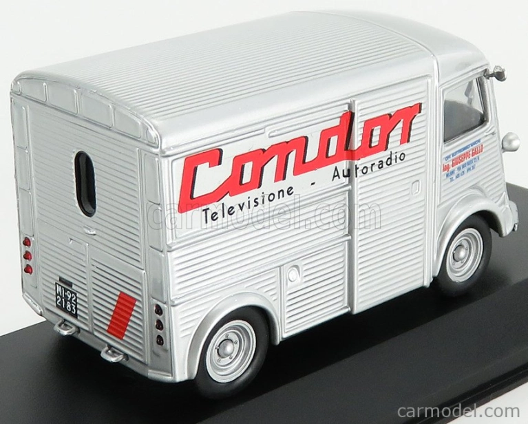 Edicola Citroen H-type Van Condor 1964 1:43 Strieborná