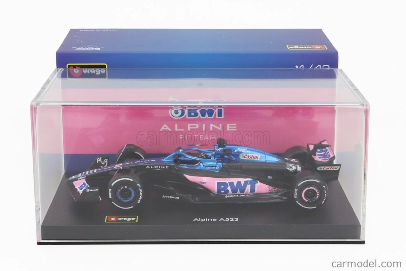Bburago Renault F1 A523 Team Bwt Alpine F1 N 31 1:43, modrá