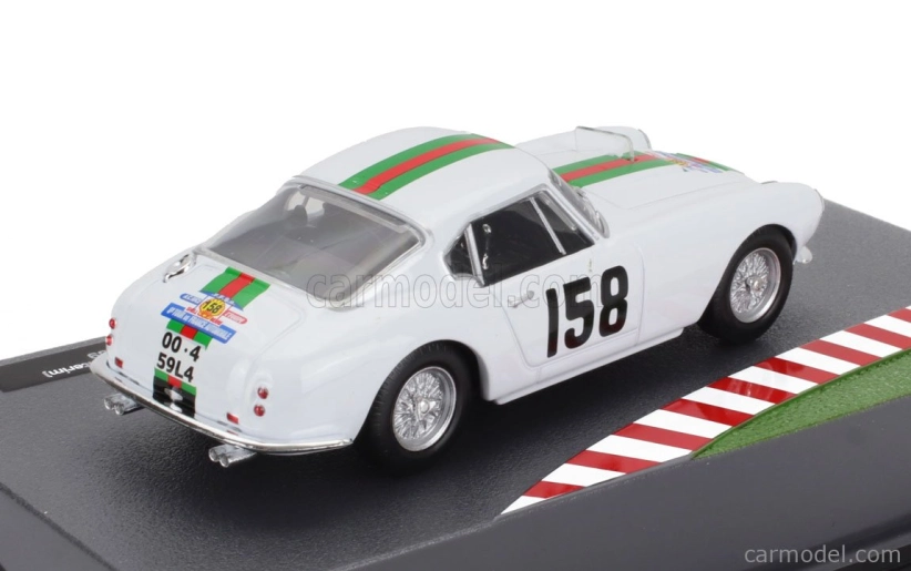Edicola Ferrari 250 Gt Berlinetta Interim N 158 Tour De France 1959 Jo Schlesser - Annie Schlesser 1:43 Bielozelená