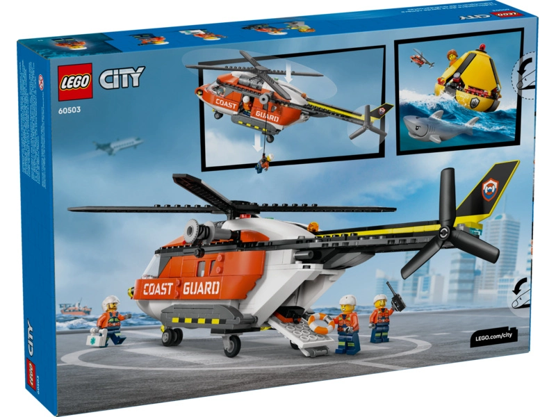 LEGO City - Helikoptéra pobrežnej hliadky