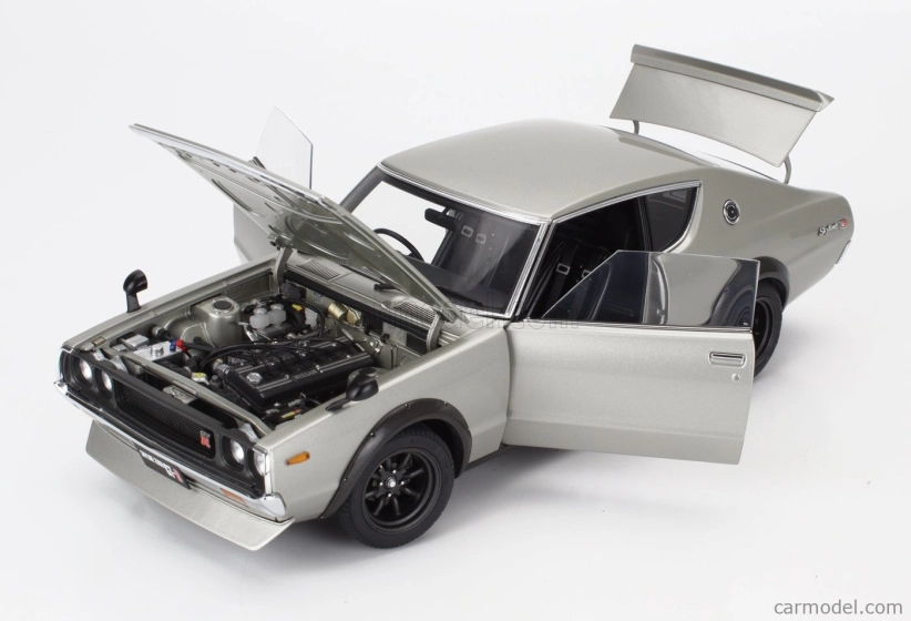Autoart Nissan Skyline 2000 Gt-r (kpgc110) Coupe 1973 1:18 Strieborná