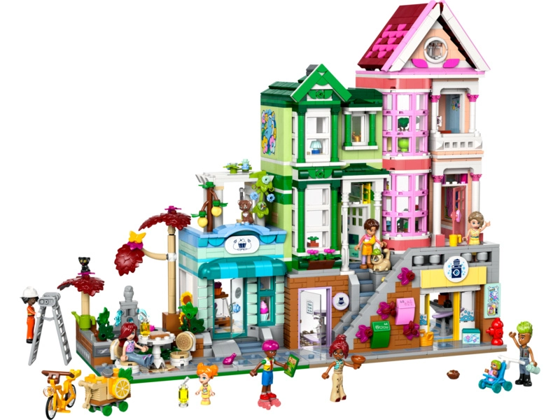 LEGO Friends – Apartmány a obchody v mestečku Heartlake