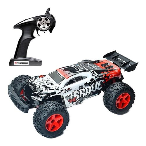 RC auto Pioneer Brave, bieločervená