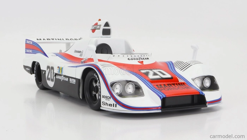Werk83 Porsche 936 2.1l Turbo Team Martini Racing Porsche System N 20 Víťaz 24h Le Mans 1976 J. Ickx - G.van Lennep 1:18 Biela červená