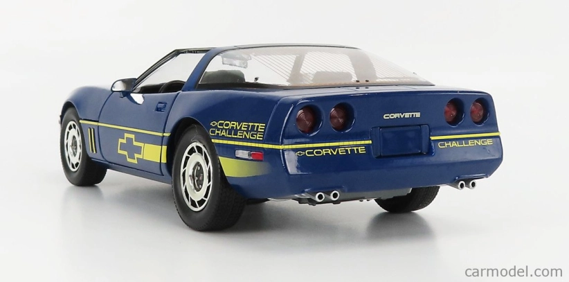 Greenlight Chevrolet Corvette C4 1988 1:18 Modrá Žlutá
