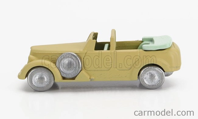 Officina-942 Alfa romeo 6c 2500 cm Torpédo Cabriolet Otvorený 1942 1:76 Vojenský piesok