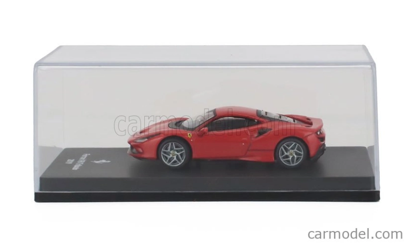 Edicola Ferrari F8 Tributo 2019 - Con Vetrina - S vitrínou 1:64 Rosso Scuderia - červená