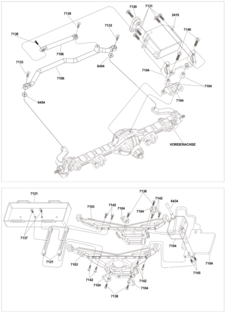RC auto DF-4J Crawler XXL