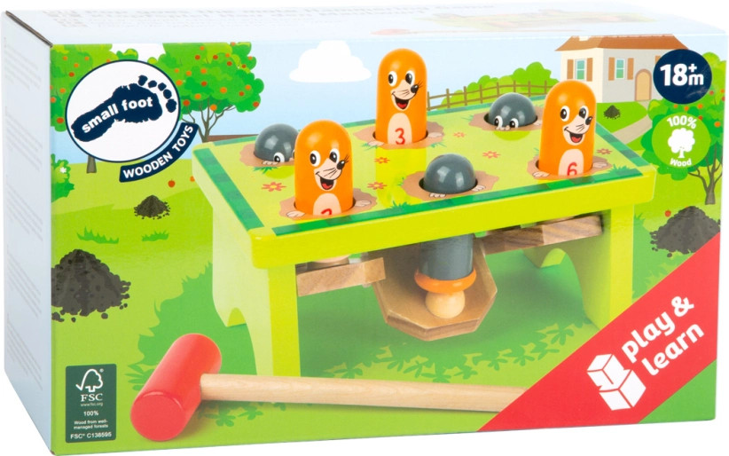 Small Foot Zatloukačka Krtečci