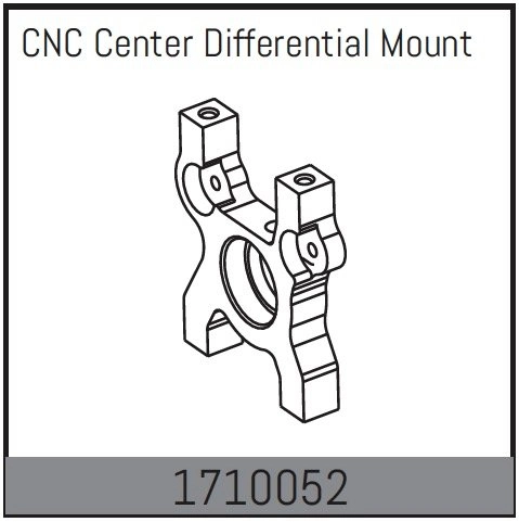 CNC Center Differential Mount