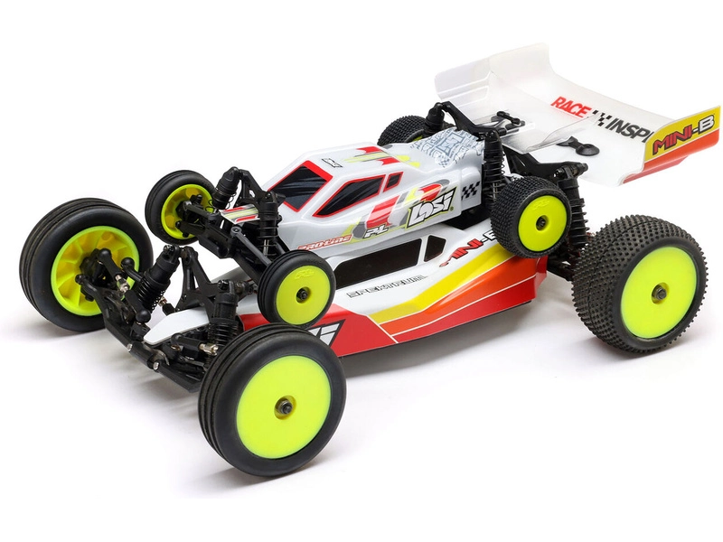 RC auto Losi Micro-B 1:24 RTR, strieborné