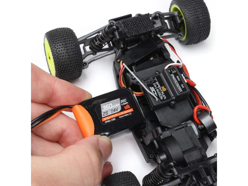 BAZAR – RC auto Losi Micro-T 1:28 RTR, biele