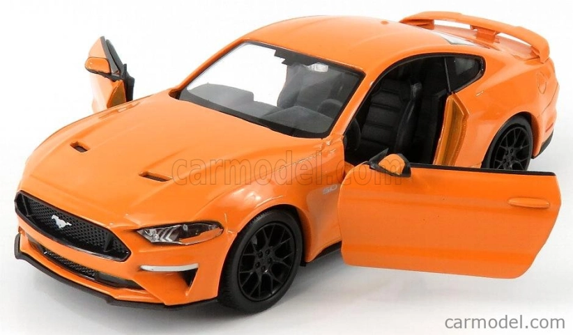 Motor-max Ford usa Mustang Gt Coupe 2018 1:24 Orange