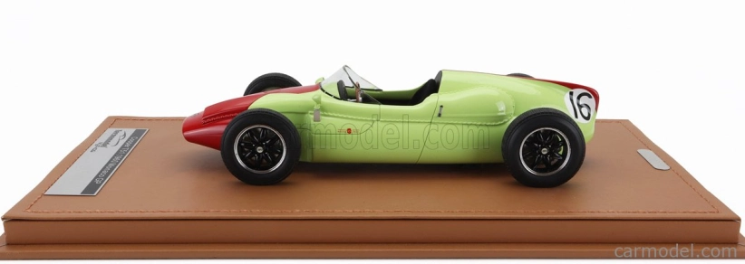 Tecnomodel Cooper F1 T51 N 16 Monaco Gp 1960 Chris Bistrow 1:18 Světle Zelená Červená