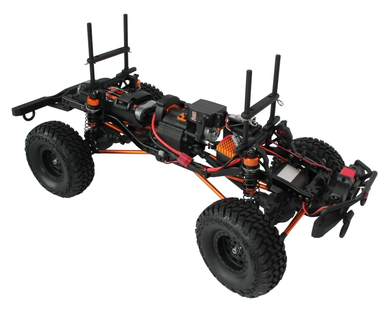 RC auto DF-4S Crawler 2021 JYM Edition, žlutá