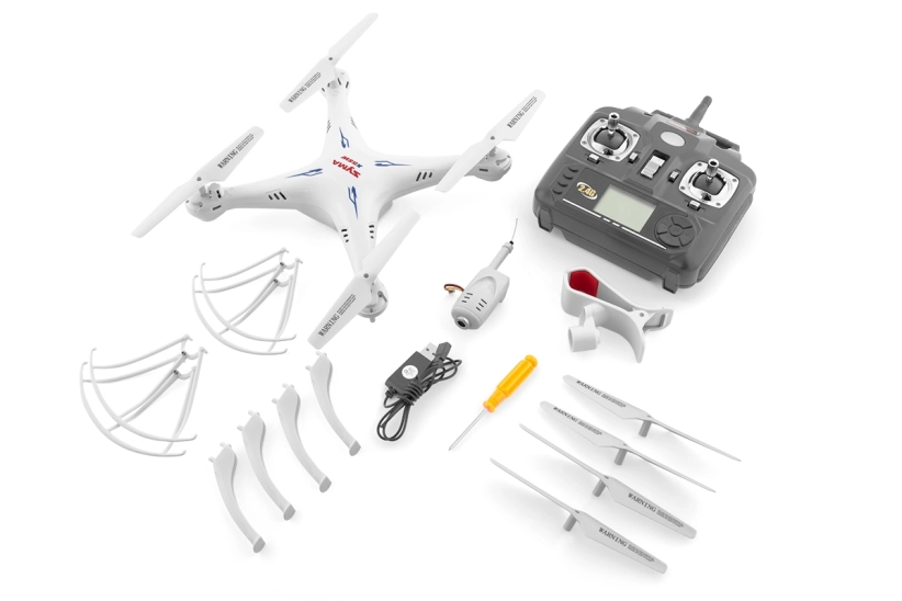 Syma X5SW 4 kvadrokoptéra RTF bílá