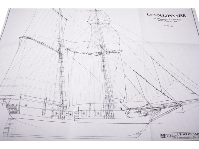 COREL La Toulonnaise 1823 1:75 kit