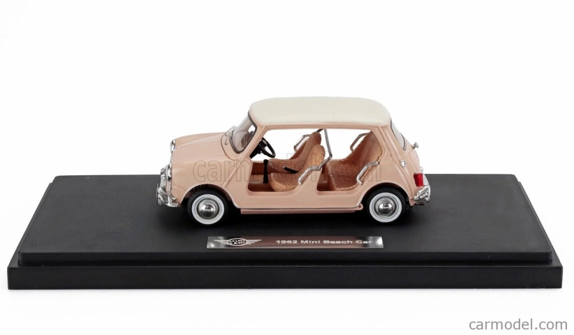 Matrix scale models Mini Beach Car 1962 1:43 Bílá Béžová