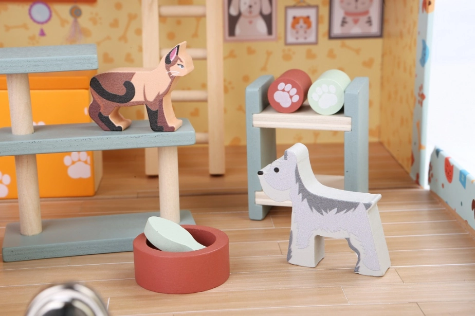 2Kids Toys Domček pre maznáčikov v kufríku