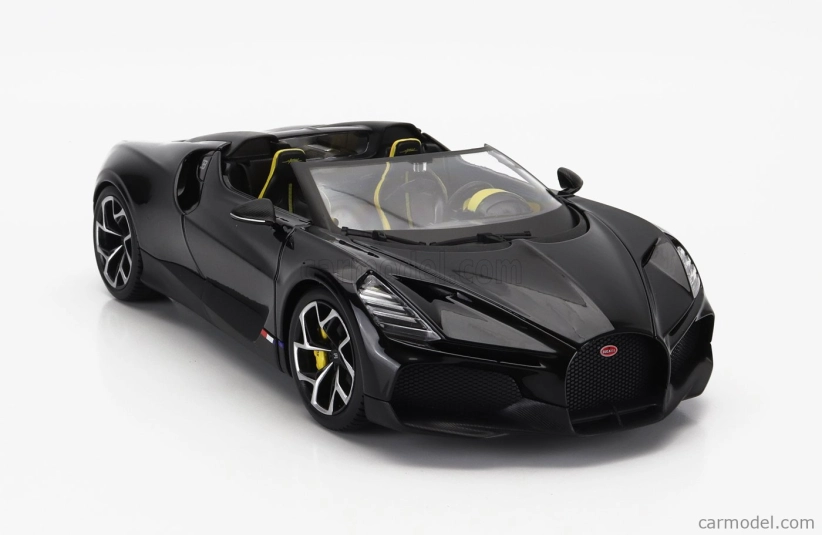 Bburago Bugatti W16 Mistral 2023 1:18 Black