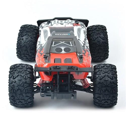 RC auto Pioneer Brave, bieločervená
