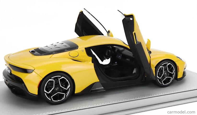 Bbr-models Maserati Mc20 2020 1:18 Giallo Genio - žltá