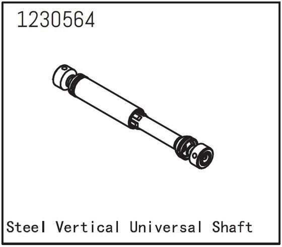 Steel Universal Shaft 90/120mm