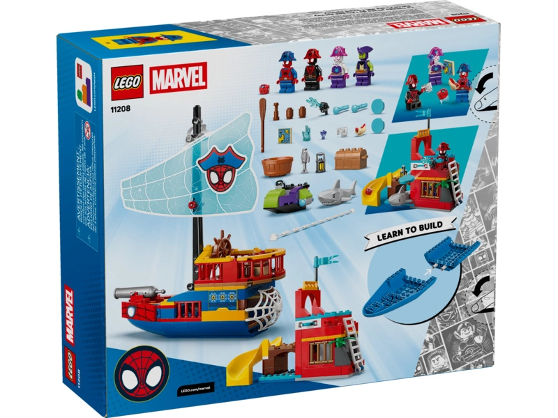 LEGO Marvel - Spidey a jeho úžasní priatelia - Pirátska loď Spideyho tímu
