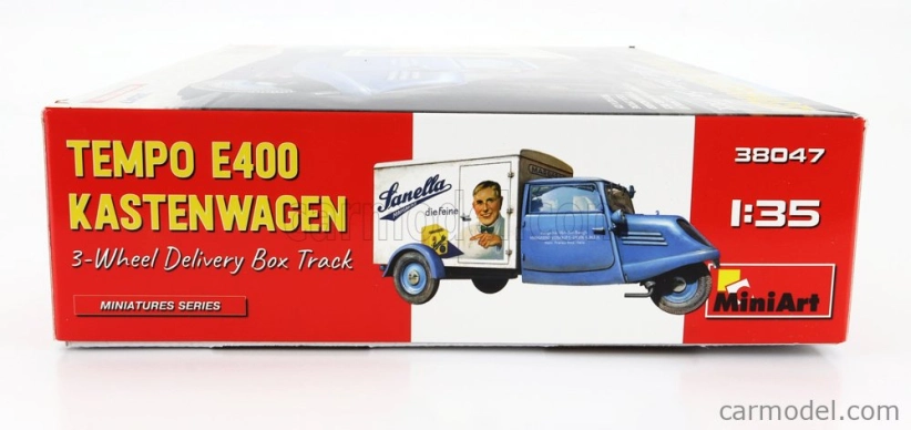 Miniart Tempo E400 Van Kastenwagen 3-kolesový 1962 1:35 /
