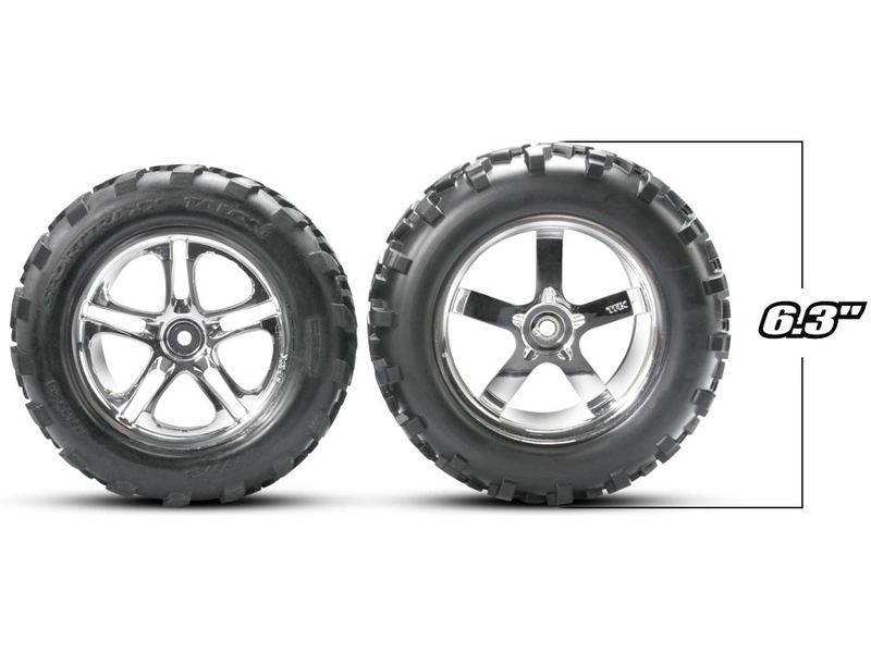 Traxxas Nitro T-Maxx 3.3 1:8 TQi bluetooth RTR červený