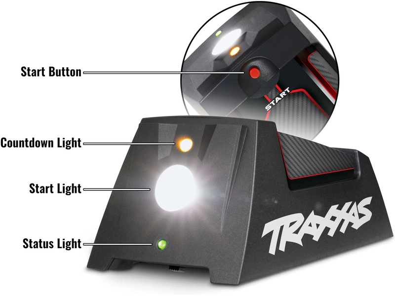 Traxxas Drag štartovacie svetlá
